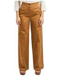 iBlues - Wide Trousers - Lyst