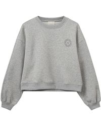 Sofie Schnoor - Hoodies & Sweatvesten ,Grijs ,Leer Sweatshirts - Lyst