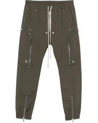 Rick Owens - Groene Cargo Broek Met Ritsdetail - Lyst