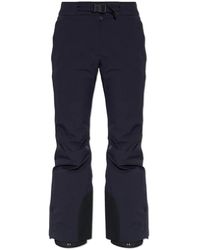 Moncler - Fitness ,Blauw ,Leer High Performance Ski Broek - Lyst