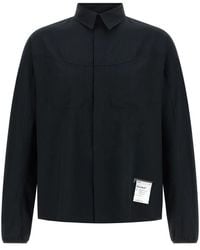Satisfy - Jassen ,Zwart ,Polyester Peace Shell River Shirt - Lyst