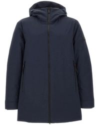 Peuterey - Parka Mit Logo-Patch - Lyst
