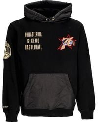 Mitchell & Ness - Nba Team Vintage Logo Hoodie - Lyst