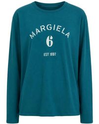 MM6 by Maison Margiela - Round-Neck Knitwear - Lyst