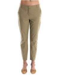 Marella - Katoenen Mousseline Broek - Lyst