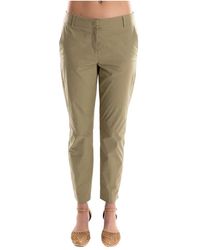Marella - Katoenen Mousseline Broek - Lyst