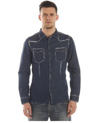 Daniele Alessandrini - Denim Shirts - Lyst