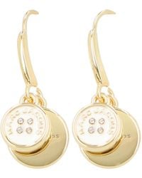 Marc Jacobs - Ohrringe The Button Drop Earrings - Lyst