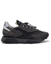 RUN OF - Schwarze sneakers hike prince m - Lyst