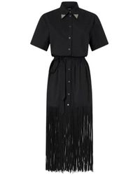 Pinko - Avigliano Popeline Jurk Ss26 - Lyst