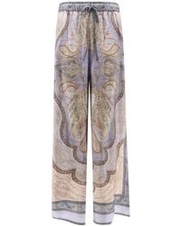 Zimmermann - Wide Trousers - Lyst