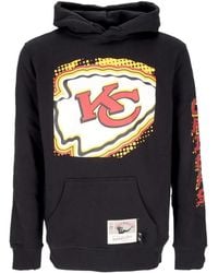 Mitchell & Ness - Kansas City Chiefs Schwarzer Hoodie - Lyst