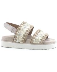 Mou - Flat Sandalen - Lyst