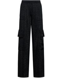 Silvian Heach - Schwarze Cargohose Mit Aufgesetzten Taschen - Lyst