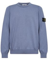 Stone Island - Rundhals-Pullover - Lyst