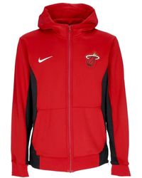 Nike - Fitness ,Rood ,Nba Dri-Fit Showtime Full-Zip Hoodie - Lyst