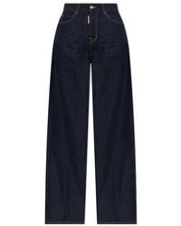 DSquared² - Wide Jeans - Lyst