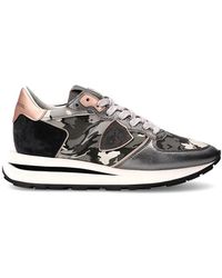Philippe Model - Schoenen ,Veelkleurig ,Leer Sneakers Tropez Haute Running - Lyst