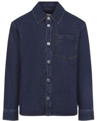 Ami Paris - Denim Shirts - Lyst