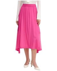 DKNY - Midi Skirts - Lyst
