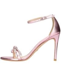 Stuart Weitzman - Schoenen ,Roze ,Leer Sandalen Roze - Lyst
