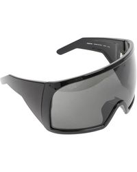 Rick Owens - Accessoires ,Zwart ,Kriester Mask Zonnebril - Lyst