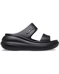 Crocs™ - Schoenen ,Zwart ,Klassieke Crush Sandaal - Lyst