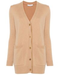 Max Mara - Kamelwoll-kaschmir-pullover mit paillettenmotiv - Lyst