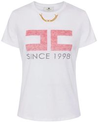 Elisabetta Franchi - T-Shirts - Lyst