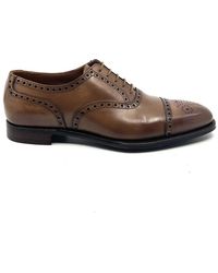 Crockett & Jones - Schoenen ,Bruin ,Leer Richelieu Barrington - Lyst