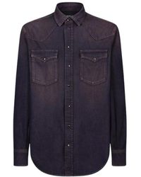 Dondup - Denim Overhemden - Lyst