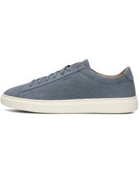HUGO - Blaue Low-Top-Sneaker Für Herren - Lyst