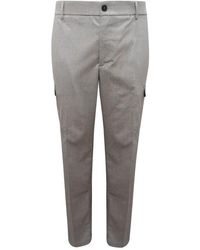 Peserico - Slim-Fit Trousers - Lyst