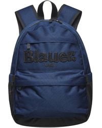 Blauer - Einfacher Nylon Rucksack Blau - Lyst