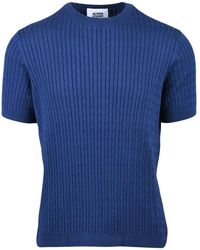 Alpha Studio - Round-Neck Knitwear - Lyst