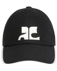 Courreges - Accessoires ,Zwart ,Caps - Lyst