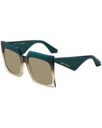 Etro - Grüne Sonnenbrille - Lyst