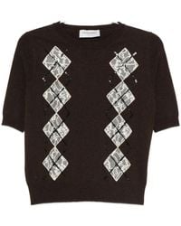 Ermanno Scervino - Round-Neck Strickwaren - Lyst