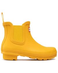 HUNTER - Klassischer chelsea-stiefel - Lyst