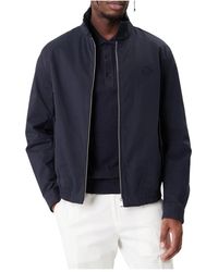 HUGO - Jassen ,Blauw ,404 Bomber Jacket - Lyst