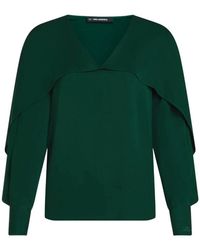 KARL LAGERFELD - Blouses - Lyst