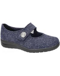 SOLIDUS - Schoenen ,Blauw ,Wol Kate Pantoffel - Lyst