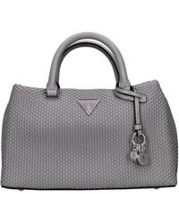 Guess - Phaedra Woven Small Satchel - Lyst