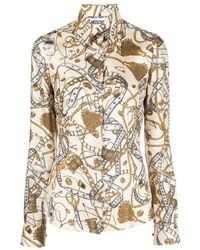 Moschino - Zijden Blouse - Lyst