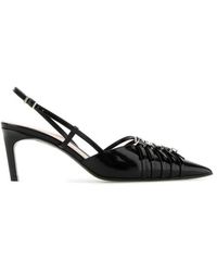 Gucci - Slingback Pumps Mit Spitzer Zehenpartie - Lyst