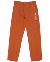 Dickies - Broeken ,Oranje ,Katoen Gingerbread Werkbroek - Lyst