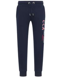 carlo colucci - Broeken ,Blauw ,Katoen Unieke Atletico D'Ambra Trainingsbroeken - Lyst