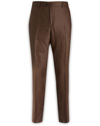 Brian Dales - Broeken ,Bruin ,Stijlvolle Broek - Lyst