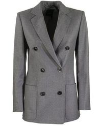 Agnona Jacket - Grijs