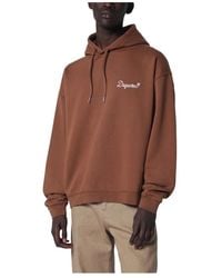 DSquared² - Relaxed-Fit Sweatshirt Met Logo - Lyst